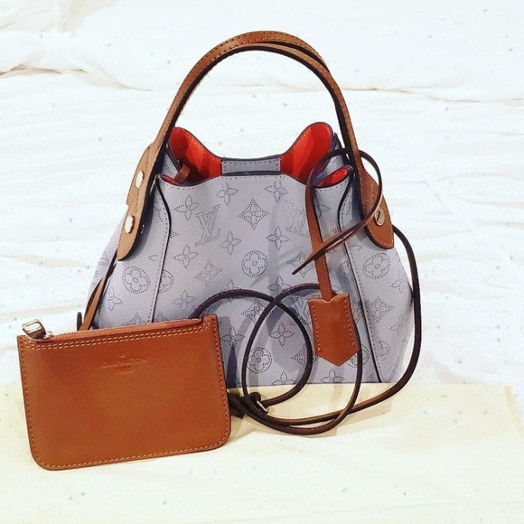 Louis Vuitton | Bags | Louis Vuitton Hina Pm In Bleu Horizon Pumpkin |  Poshmark